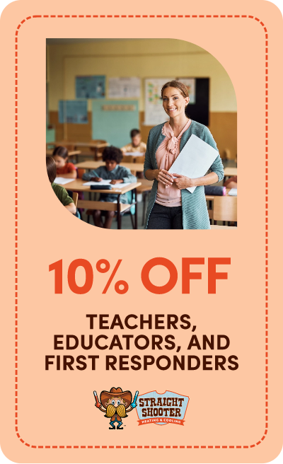 10% OFF Teachers, Educators and First Responders