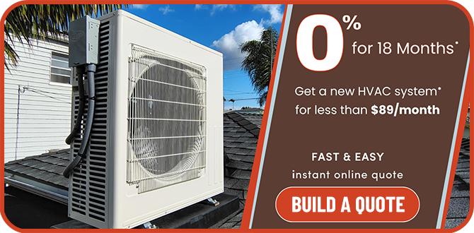 new HVAC system offer